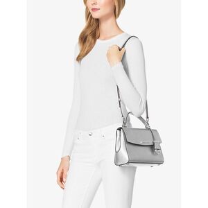 MICHAEL Michael Kors Ava Small Saffiano Leather Satchel